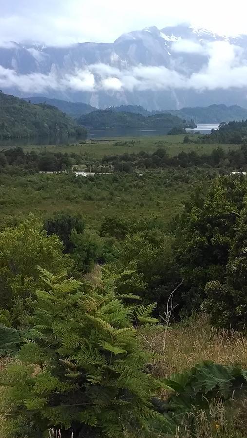 Cabanas Lomas Del Salto Puerto Chacabuco Buitenkant foto