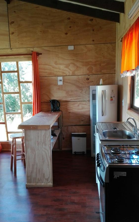 Cabanas Lomas Del Salto Puerto Chacabuco Buitenkant foto
